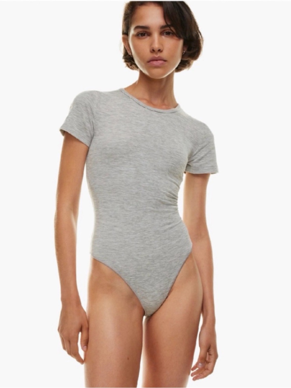 Aritzia Contour Heather Gray Tee